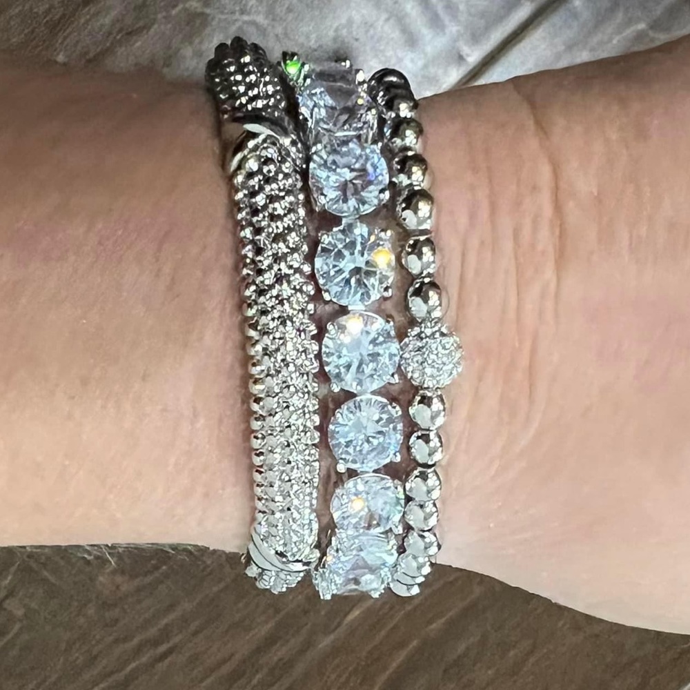 Park Lane Silver Impression Bracelet